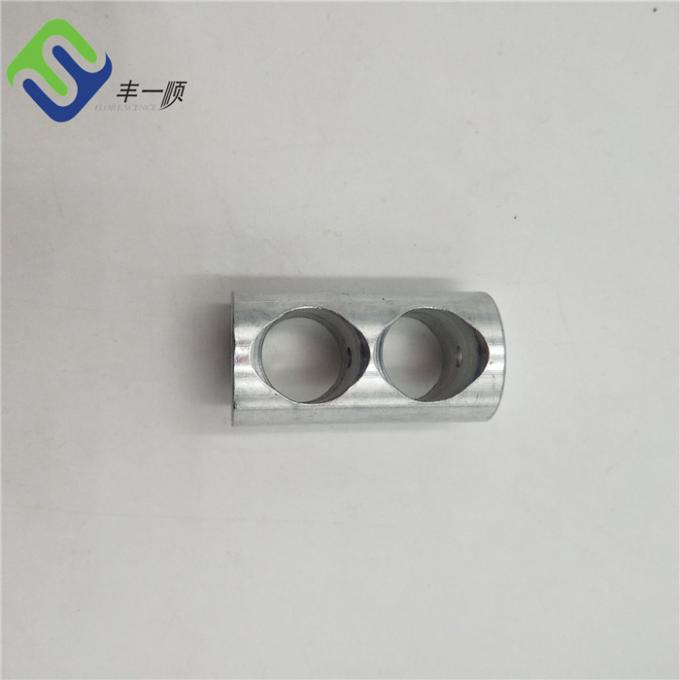 Crossed Wire Playground Rope Connector Parallel 16mm Aluminium